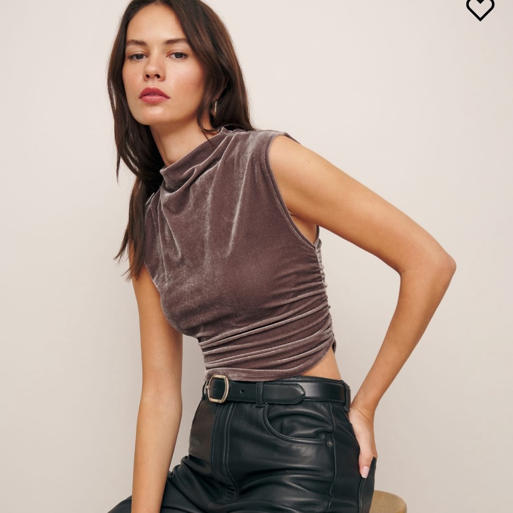 Reformation Lindy Knit Top